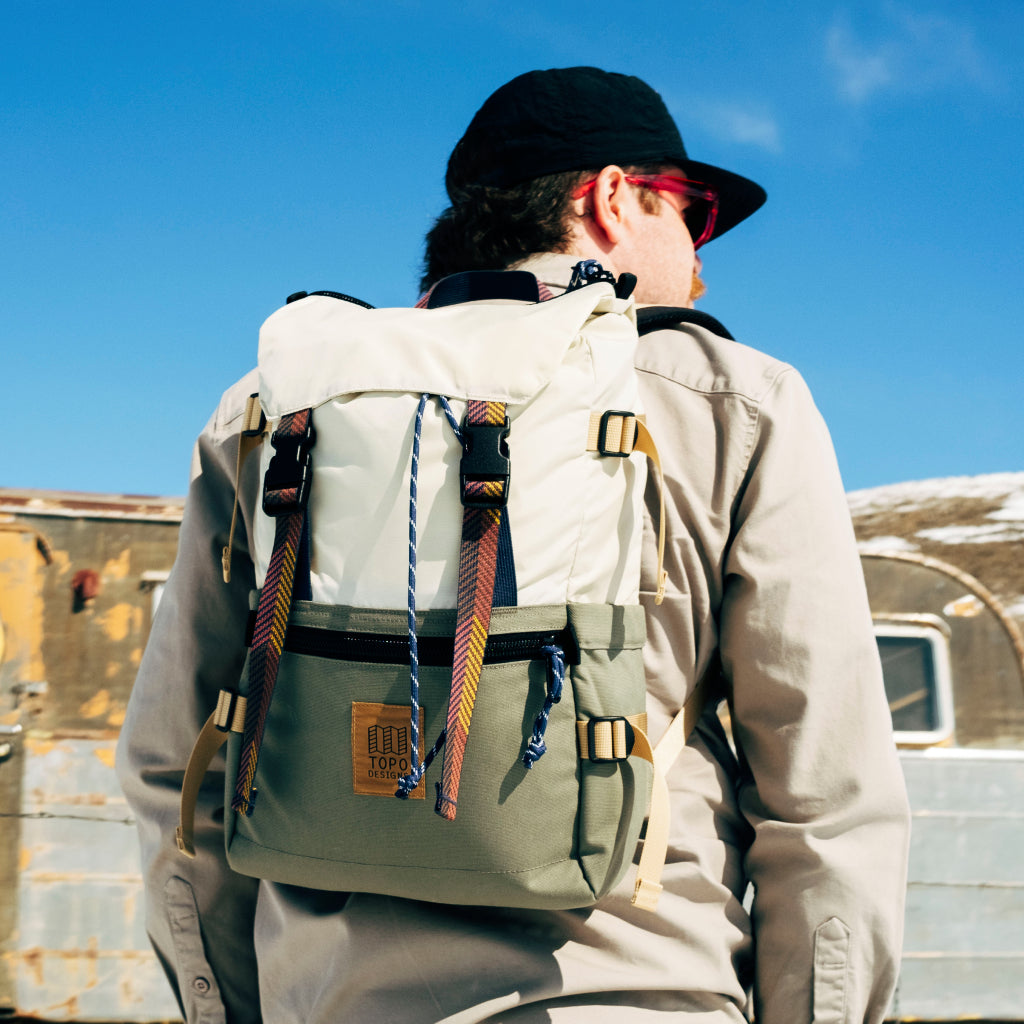 On model Shot of Rover Pack Classic 
