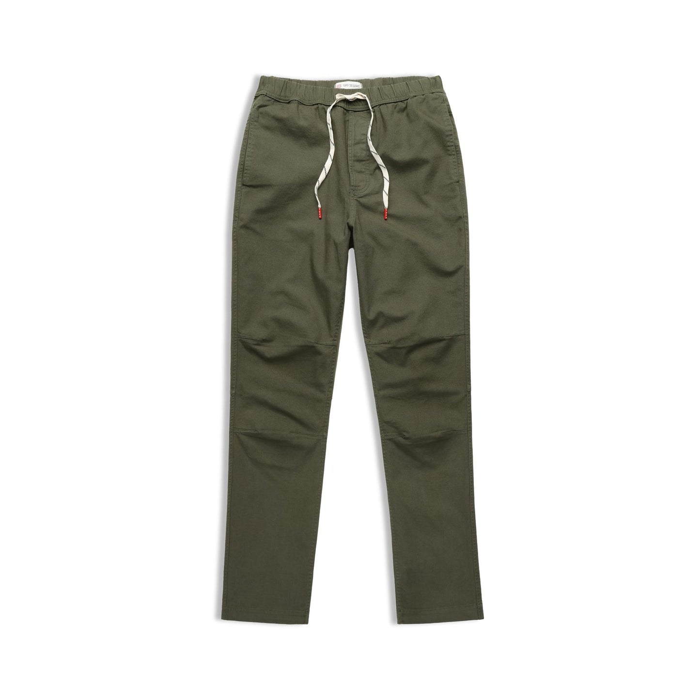 Front View of Topo Designs Dirt Pants Classic - Men's in "Beetle"