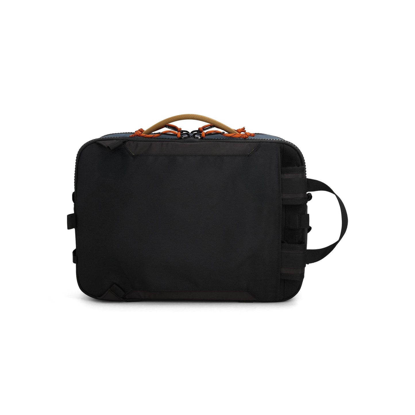 Back View of Topo Designs Global Briefcase in "Olive / Dark Khaki"